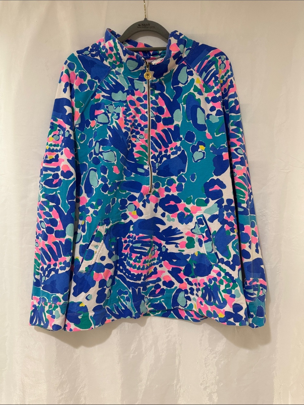 Lilly Pulitzer XL Skipper Popover Jacket